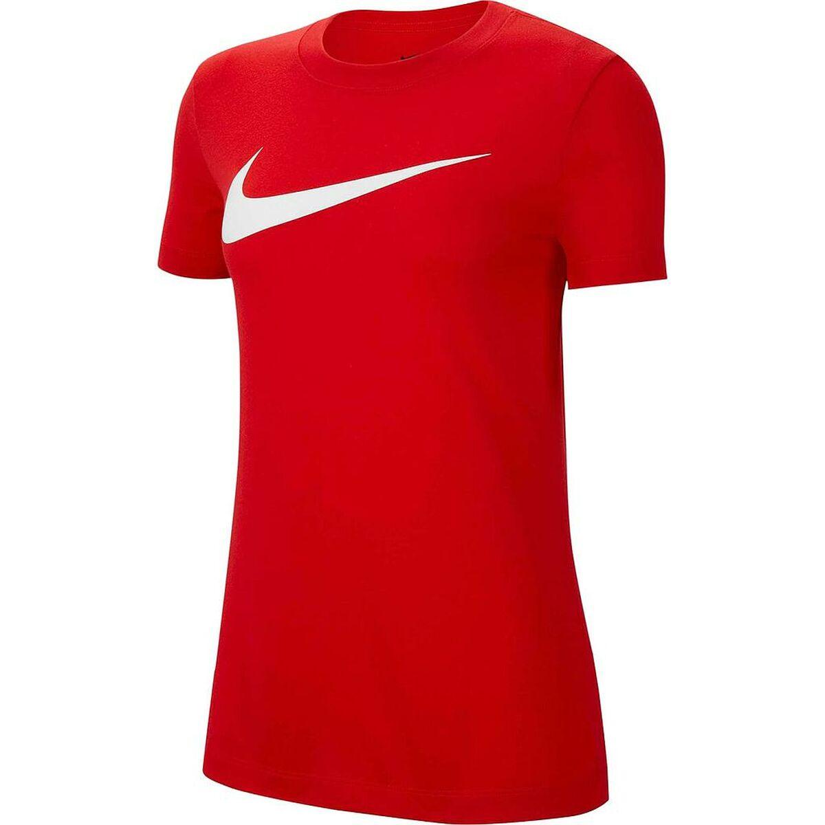 Kortærmet T-shirt til Kvinder Nike SS TEE CW6967 657 Rød S