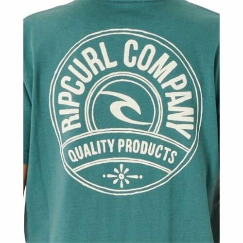 Kortærmet T-shirt til Børn Rip Curl Stapler Blå 14 år