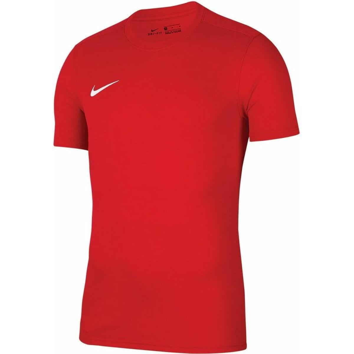 Kortærmet T-shirt DRI FIT Nike PARK 7 BV6741 657 Rød 10 år