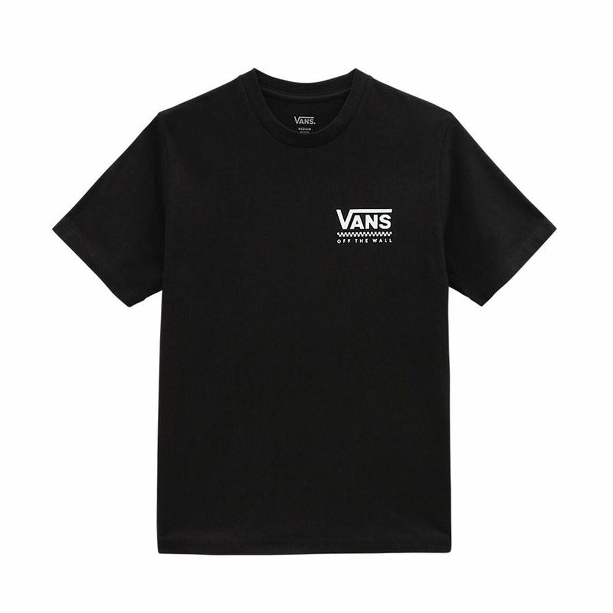 Kortærmet T-shirt til Børn Vans Orbiter-B Sort 8-10 år