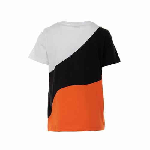 Kortærmet T-shirt til Børn Puma Power Cat Sort 7-8 år