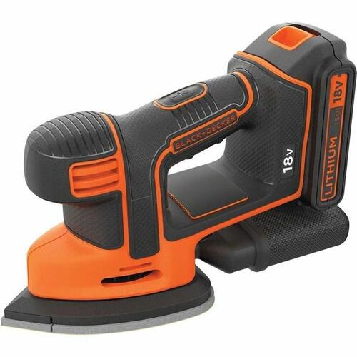 Tilfældig orbital sliper Black & Decker BDCDS18N-XJ 18 V