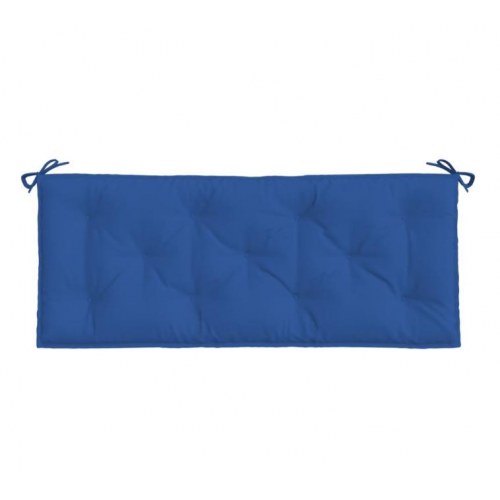 Hynde til havebænk 120x50x7 cm stof blå (OUTLET A)