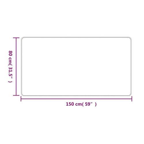 Tæppeløber 80x150 cm sisallook gråbrun