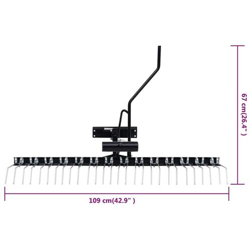 Plænelufter til havetraktor 109 cm