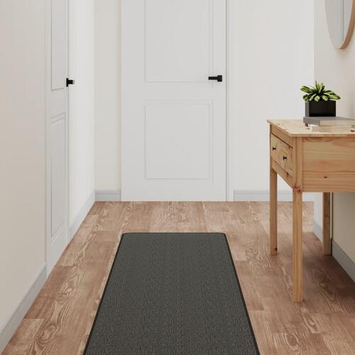 Tæppeløber 50x150 cm sisallook antracitgrå