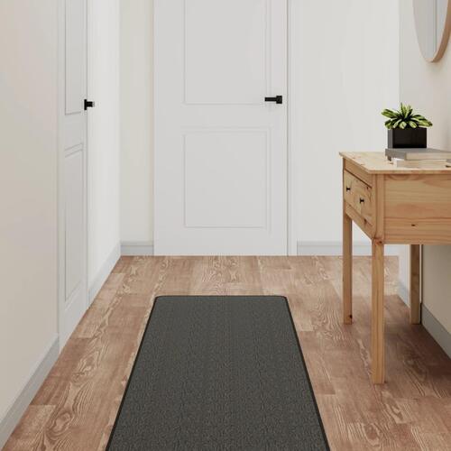 Tæppeløber 50x300 cm sisallook antracitgrå