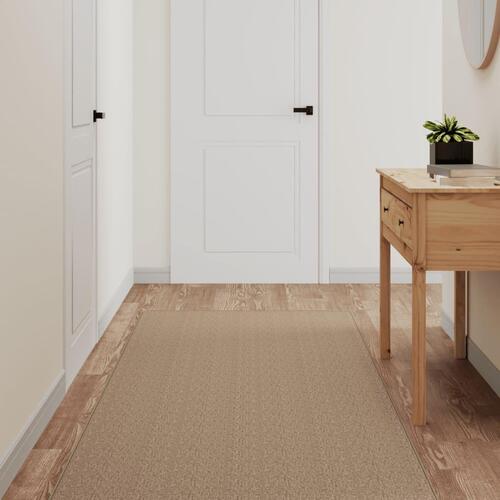 Tæppeløber 80x150 cm sisallook sandfarvet