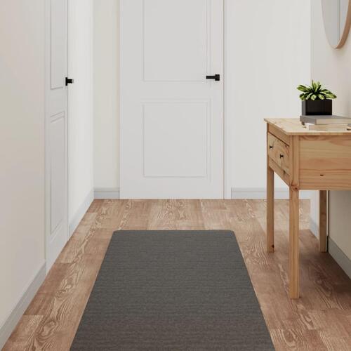 Tæppeløber 60x180 cm sisallook antracitgrå