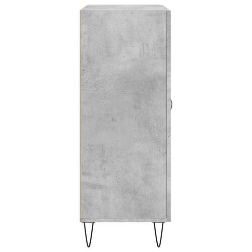Skænk 69,5x34x90 cm konstrueret træ betongrå