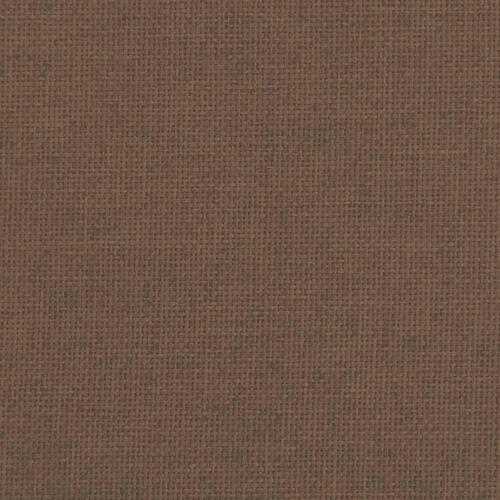 Hundeseng 70x45x30 cm stof brun