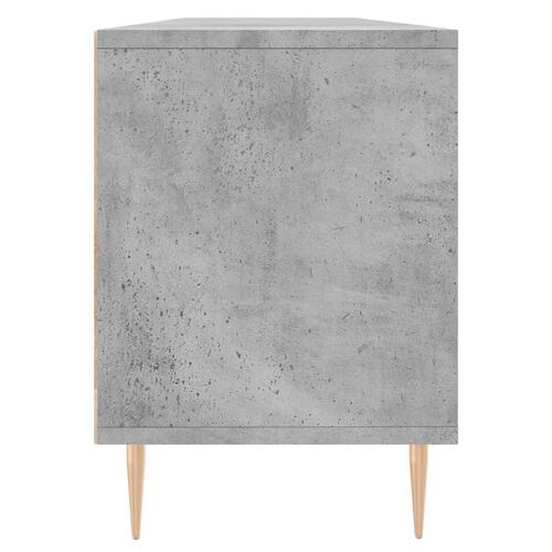 Tv-bord 150x30x44,5 cm konstrueret træ betongrå