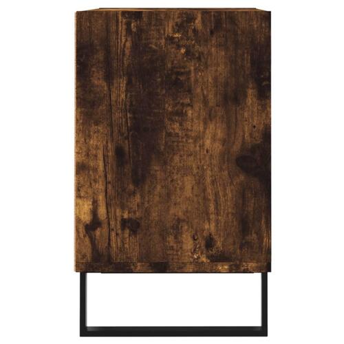 Tv-bord 69,5x30x50 cm konstrueret træ røget egetræsfarve