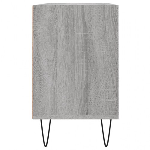 Tv-bord 103,5x30x50 cm konstrueret træ grå sonoma-eg