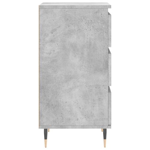 Skænk 40x35x70 cm konstrueret træ betongrå
