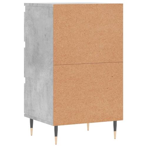 Skænk 40x35x70 cm konstrueret træ betongrå
