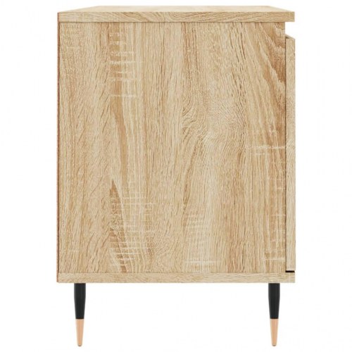 Tv-bord i sonoma-eg - 104 × 35 × 50 cm, konstrueret træ