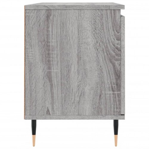 Tv-bord 104×35×50 cm i konstrueret træ - grå sonoma-eg