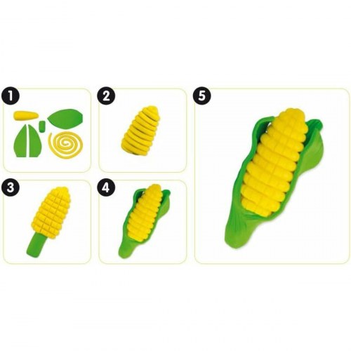 Milan modellervoks stænger - 330 g, 4 dele, basisfarver