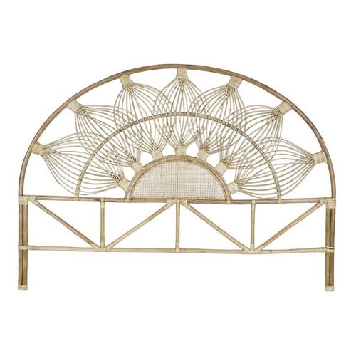 Sengegavl Brun Natur 180 x 4 x 90 cm