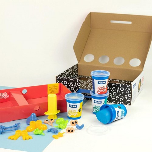 Milan Funny Faces - Kreativt modellervoks sæt, 33 dele