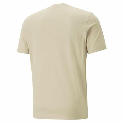 Kortærmet T-shirt Puma Essentials Elevated Beige Unisex S