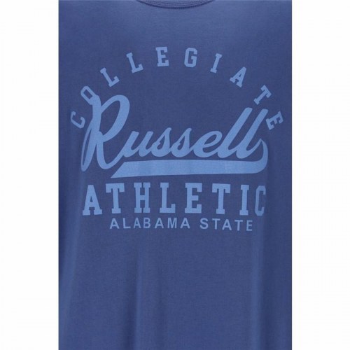 Kortærmet herre T-shirt Russell Athletic A30211, blå, str. M