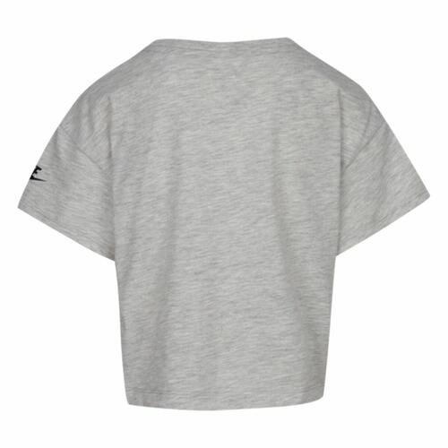 Børne Kortærmet T-shirt Nike Knit Grå 6-7 år