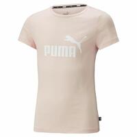 Børne Kortærmet T-shirt Puma Ess Logo 5-6 år