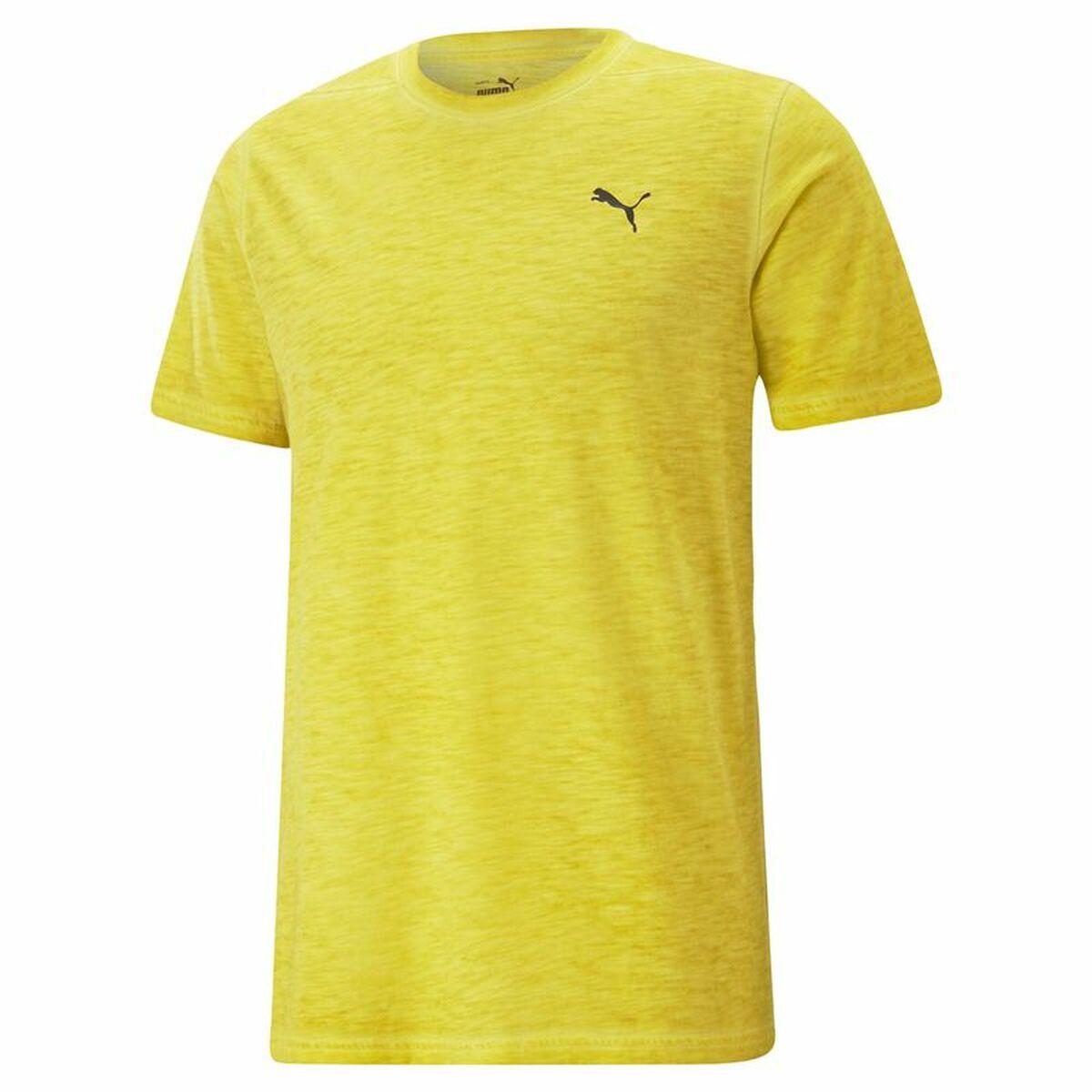 Kortærmet T-shirt til Mænd Puma Studio Foundation Gul L