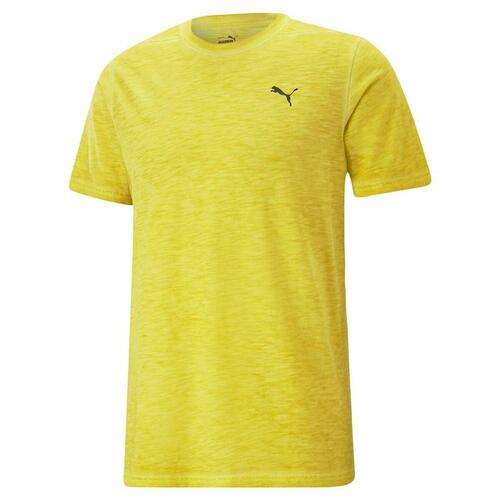 Kortærmet T-shirt til Mænd Puma Studio Foundation Gul M