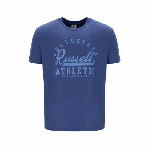 Kortærmet T-shirt Russell Athletic Amt A30211 Blå Mænd - L