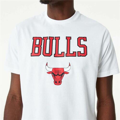 Basketballstrøje New Era NBA Chicago Bulls Hvid M