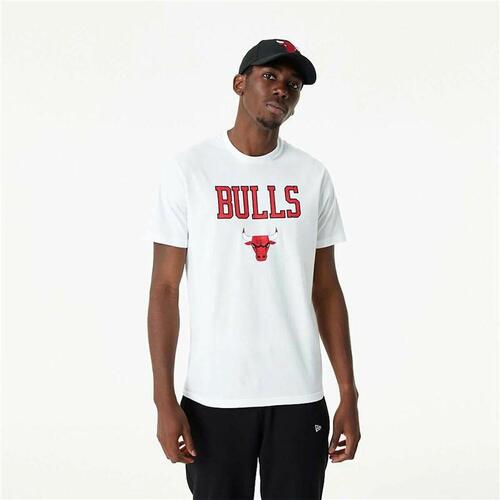 Basketballstrøje New Era NBA Chicago Bulls Hvid M