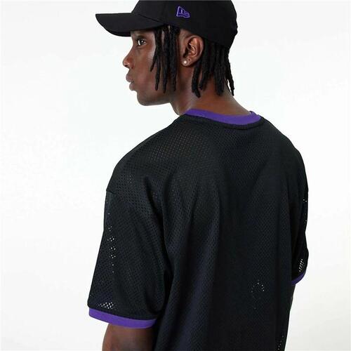 Basketballstrøje New Era Mesh LA Lakers Sort S