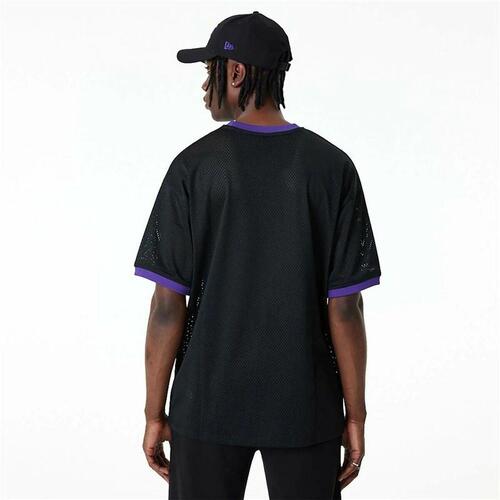 Basketballstrøje New Era Mesh LA Lakers Sort S