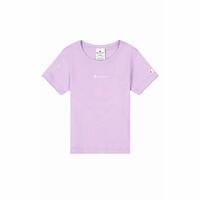 Børne Kortærmet T-shirt Champion Crewneck Lavendel 7-8 år