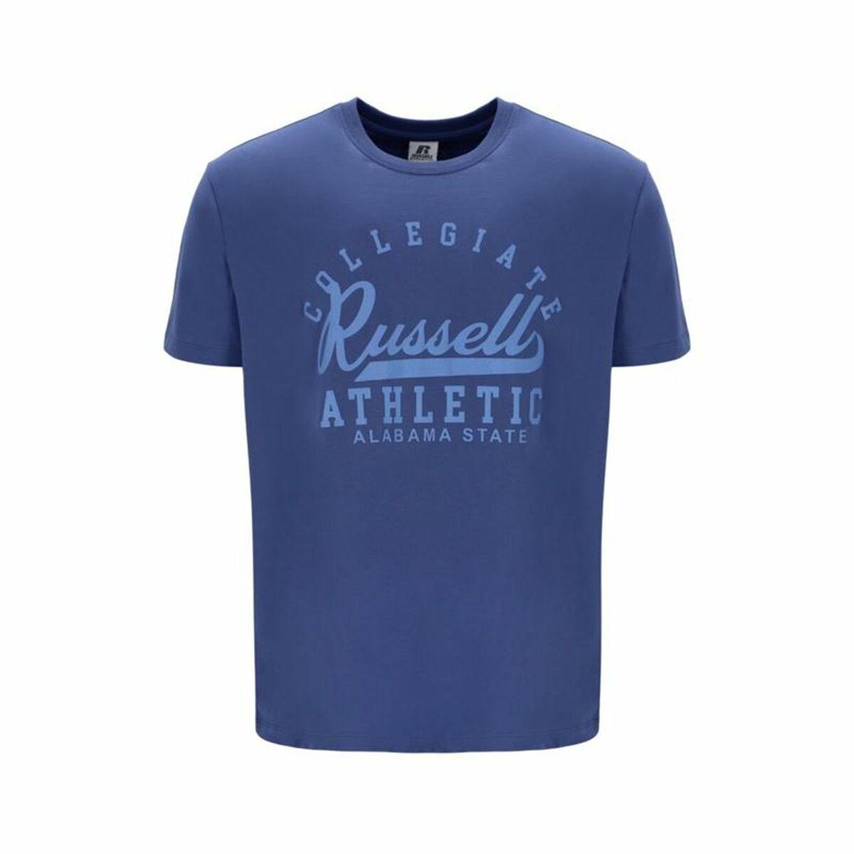 Kortærmet T-shirt Russell Athletic Amt A30211 Blå Mænd XL