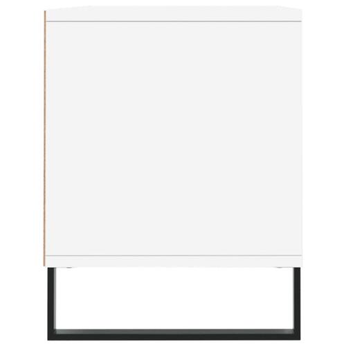 Tv-bord 100x34,5x44,5 cm konstrueret træ hvid