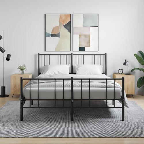 Sengeborde 2 stk. 40x40x50 cm konstrueret træ sonoma-eg