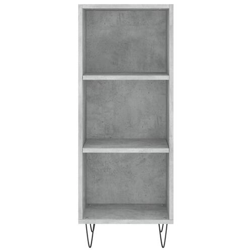 Skænk 34,5x32,5x90 cm konstrueret træ betongrå