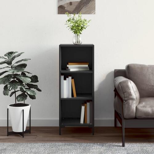 Skænk 34,5x32,5x90 cm konstrueret træ sort