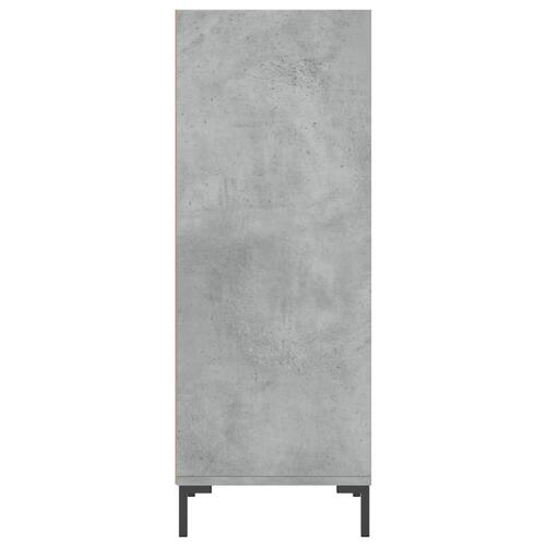 Skænk 34,5x32,5x90 cm konstrueret træ betongrå