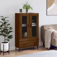 Skab 69,5x31x115 cm konstrueret træ brun sonoma-eg