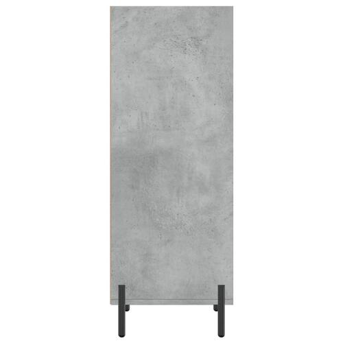 Skænk 34,5x32,5x90 cm konstrueret træ betongrå