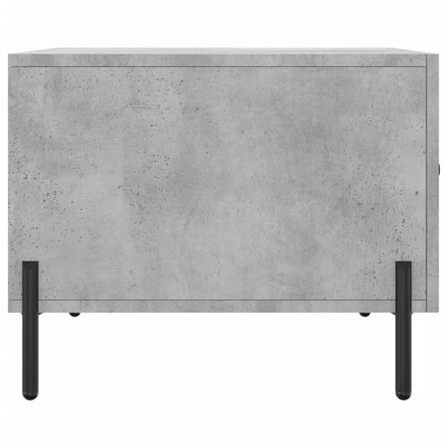 Sofabord 50x50x40 cm konstrueret træ betongrå