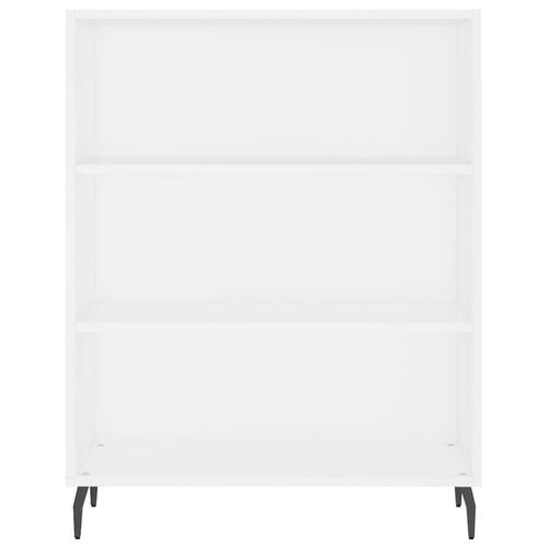 Skab 69,5x32,5x90 cm konstrueret træ hvid