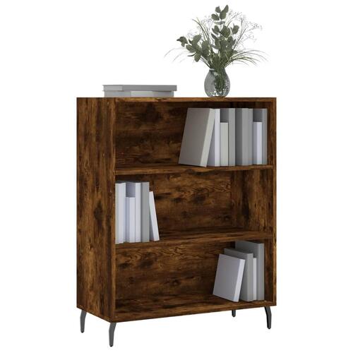 Skab 69,5x32,5x90 cm konstrueret træ røget sonoma-eg