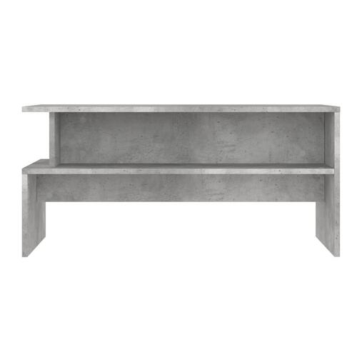 Sofabord 90x55x42,5 cm konstrueret træ betongrå