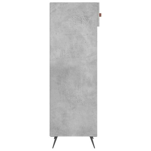 Skoreol 30x35x105 cm konstrueret træ betongrå